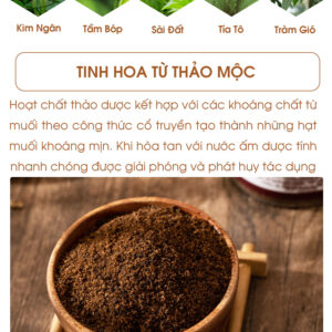 Muối Tắm Bé Eco Gold 400g - HTX Sinh Dược