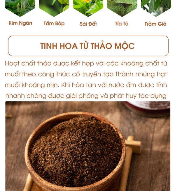 Muối Tắm Bé Eco Gold 400g - HTX Sinh Dược